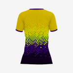Custom Gold/Purple Softball V-Neck Jersey for Men/Women - K2 Sportswear | Custom Sports Uniforms & Apparels - K2 Sportswear