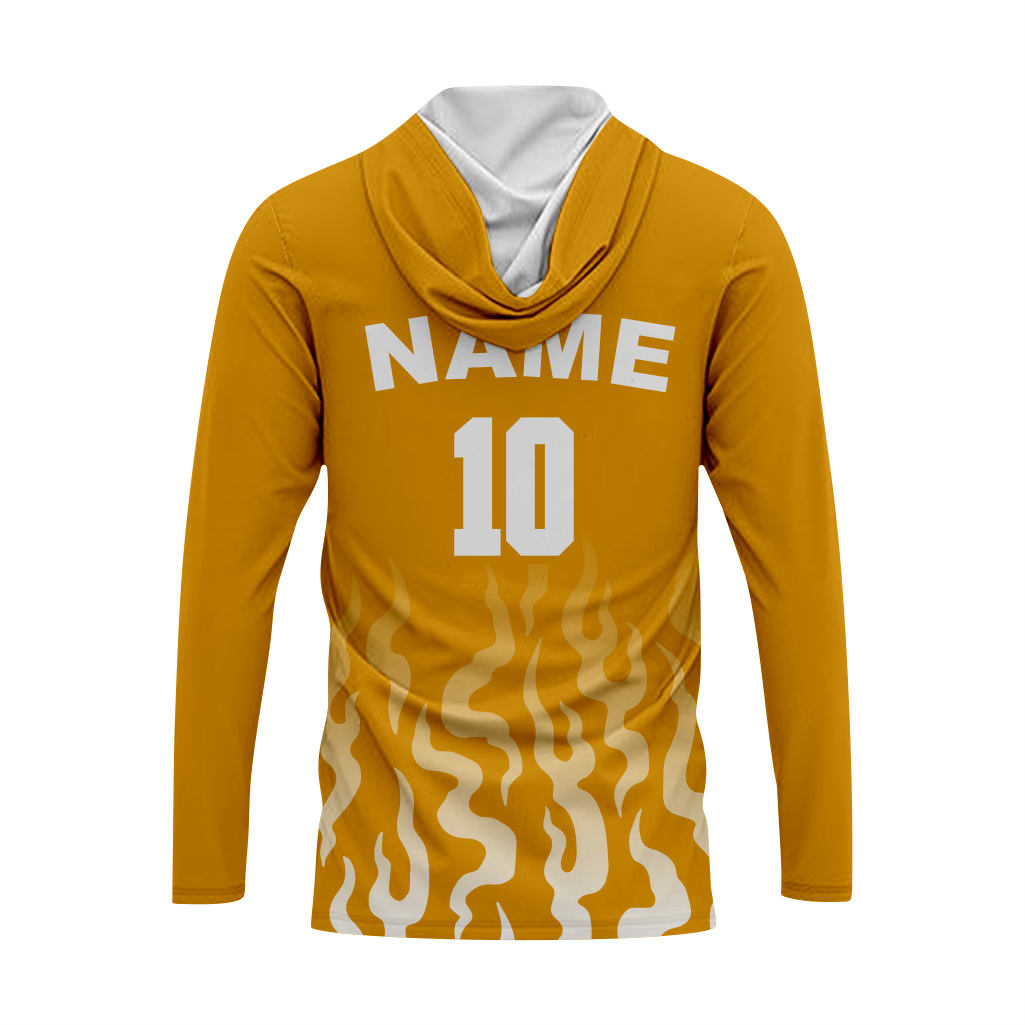 Dark Golden Baseball T-Shirt Hoodie for Teams