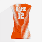 Orange Custom Softball Sleeveless V Neck Jersey - K2 Sportswear | Custom Sports Uniforms & Apparels - K2 Sportswear