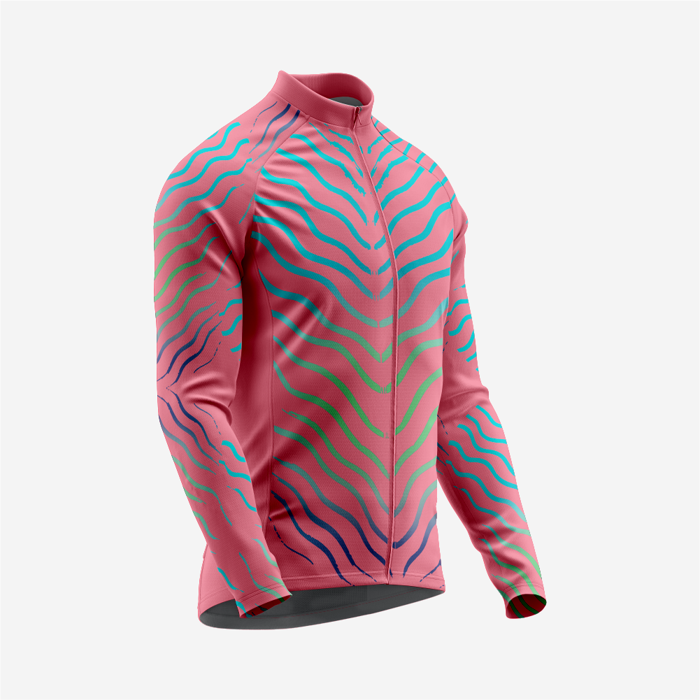 Men’s Long Sleeve Cycling Jersey Quick‑Dry Set