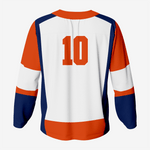 Custom Orange Ice Hockey Jersey – Pro Quality - K2 Sportswear | Custom Sports Uniforms & Apparels - K2 Sportswear