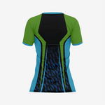 Personalized Softball V-Neck Jersey for Men/Women – Green/Blue - K2 Sportswear | Custom Sports Uniforms & Apparels - K2 Sportswear