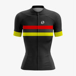 Personalized Women's Cycling Kit – Red/Yellow/Black - K2 Sportswear | Custom Sports Uniforms & Apparels - K2 Sportswear