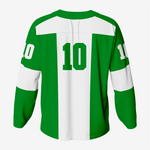 Green Custom Ice Hockey Jersey – Team Wear - K2 Sportswear | Custom Sports Uniforms & Apparels - K2 Sportswear