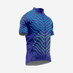Men’s Blue Short Sleeve Cycling Jersey for Road and Racing - K2 Sportswear | Custom Sports Uniforms & Apparels - K2 Sportswear