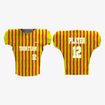 Custom Gold/Yellow American Football Jersey/Kit – Unisex - K2 Sportswear | Custom Sports Uniforms & Apparels - K2 Sportswear