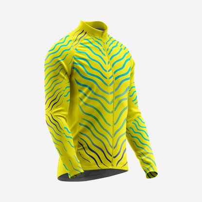 Men’s Long Sleeve Cycling Jersey Quick‑Dry Set