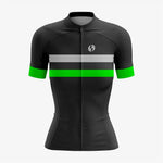 Personalized Women's Cycling Kit – Green/Grey/Black - K2 Sportswear | Custom Sports Uniforms & Apparels - K2 Sportswear