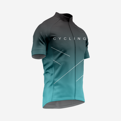 Men’s Cycling Jersey and Shorts Set – Road Bike Clothing Dark Cyan