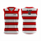 Basketball Uniform in Red and White RSCBU-007