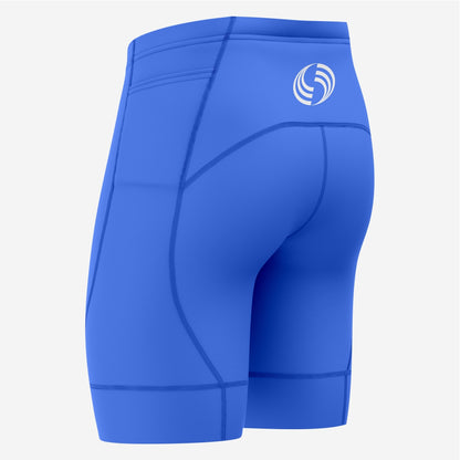 Royal Blue Men's Personalized Cycling Shorts - K2 Sportswear