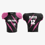Black/Pink American Football Kit for Men/Women/Youth - K2 Sportswear | Custom Sports Uniforms & Apparels - K2 Sportswear