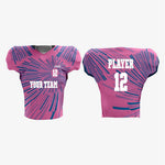 Custom American Football Uniform in Pale Red Violet - K2 Sportswear | Custom Sports Uniforms & Apparels - K2 Sportswear