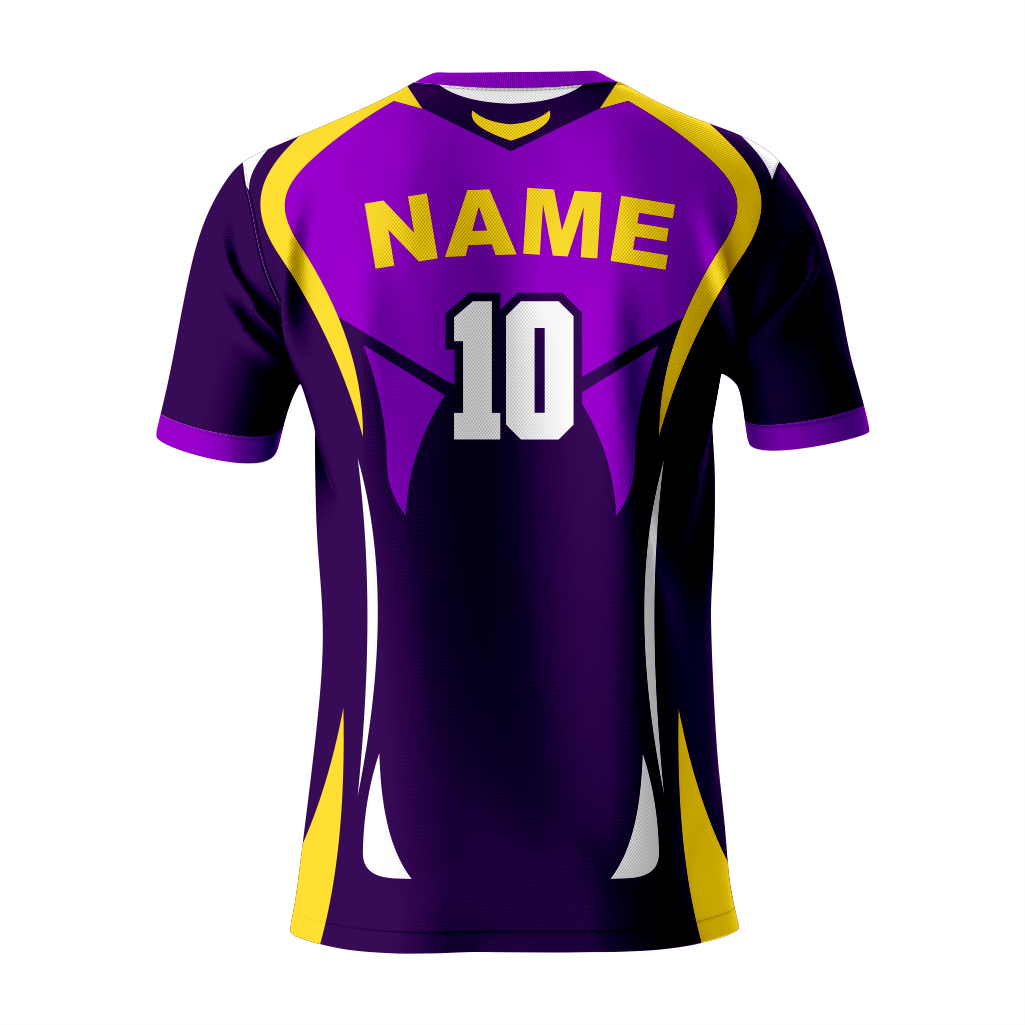 Custom Dark Purple Crew Neck Baseball Jersey