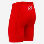 Men's Custom Red Cycling Shorts – Personalized Biking Gear - K2 Sportswear | Custom Sports Uniforms & Apparels - K2 Sportswear