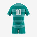 Custom Rugby Uniform Set in Bondi Blue - K2 Sportswear | Custom Sports Uniforms & Apparels - K2 Sportswear