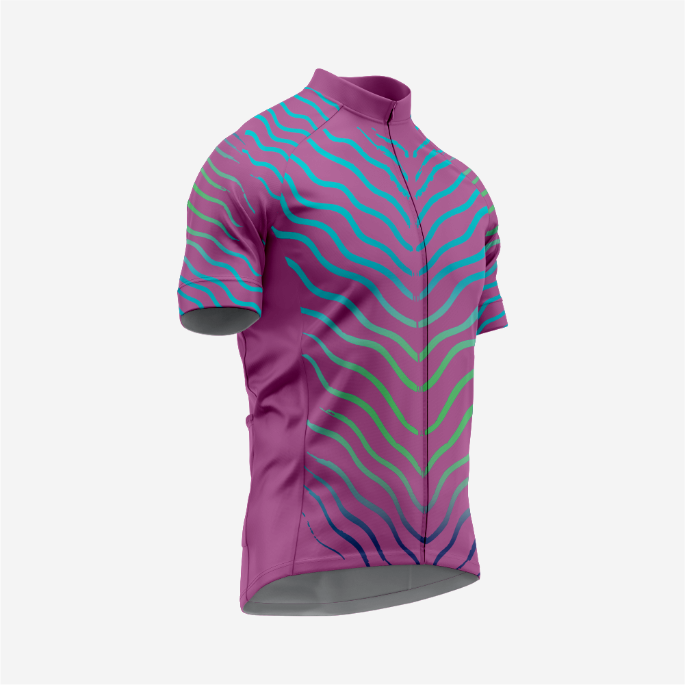 Men’s Cycling Jersey & Bib Shorts – Quick‑Dry, Breathable Short‑Sleeve Kit