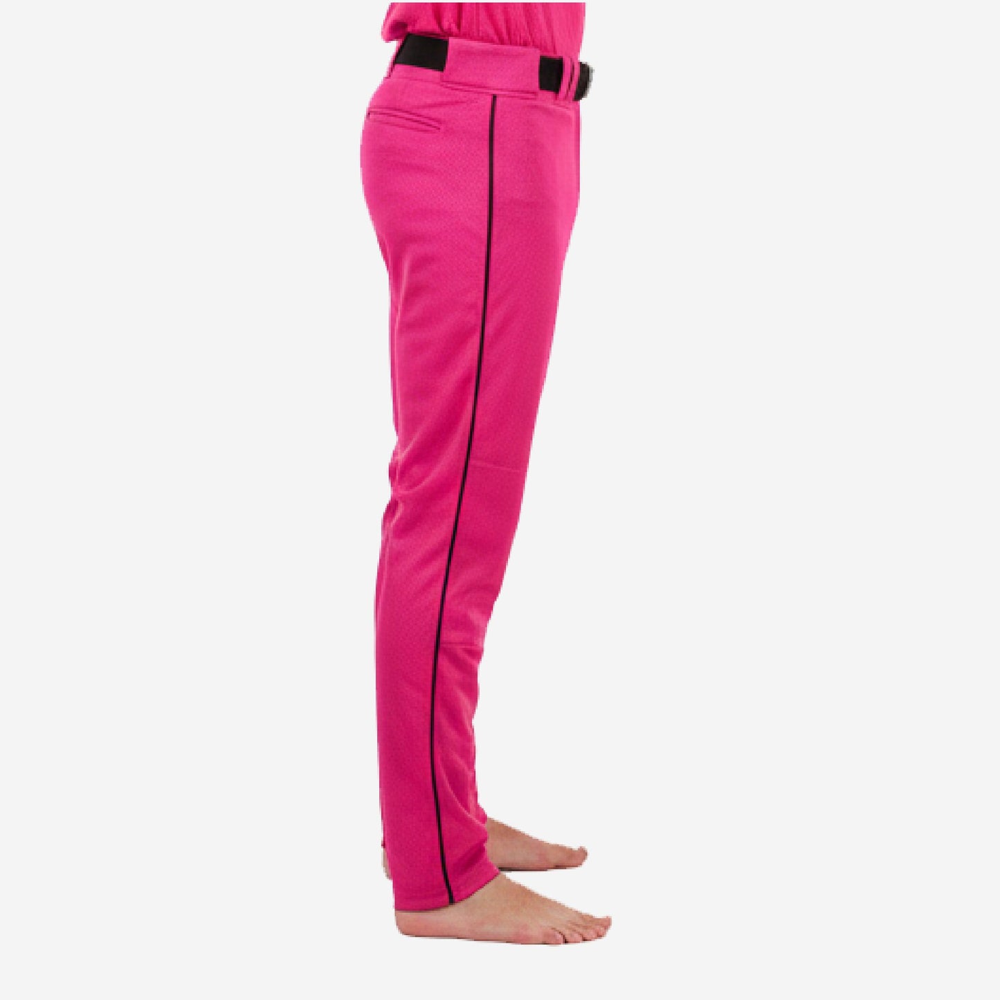 Custom Baseball Pants - Custom Team Colors Uniform Pants in Pink