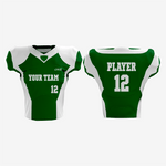 Top-Tier Green and White Football Jersey and Pant Kit - K2 Sportswear | Custom Sports Uniforms & Apparels - K2 Sportswear