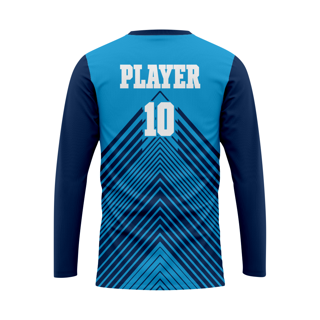 Personalized Goalkeeper Jersey for Soccer Players - Blue