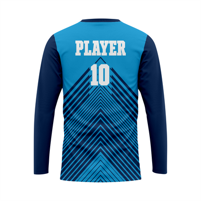 Personalized Goalkeeper Jersey for Soccer Players - Blue