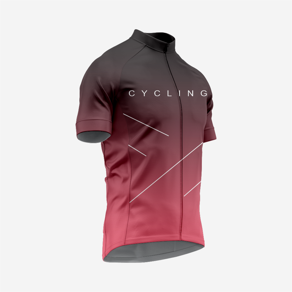 Pro-Fit Men’s Cycling Kit – Road Cycling Apparel Dark Pink