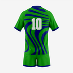 Custom Fit Dark Green/Blue Uniform for Teams - K2 Sportswear | Custom Sports Uniforms & Apparels - K2 Sportswear