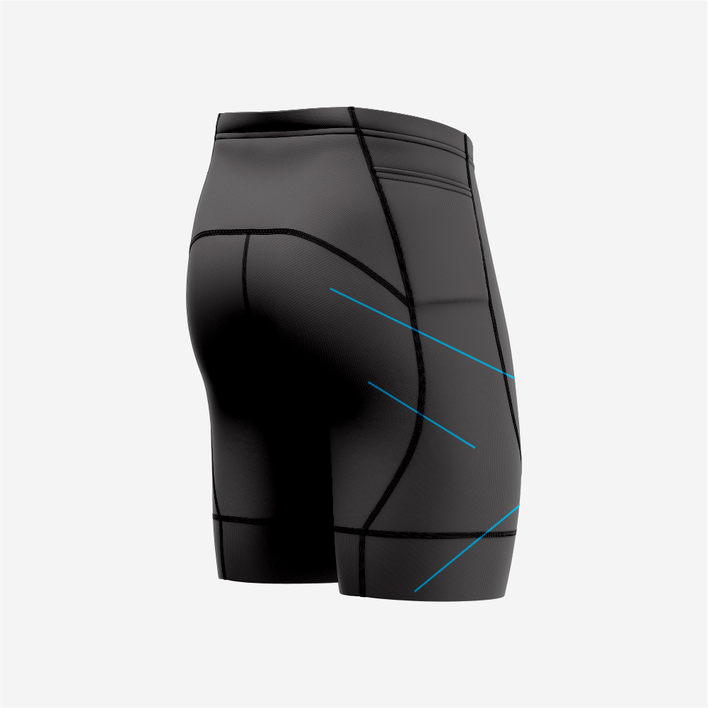 Pro Quality Cycling Shorts Men Black Moisture Wicking Bicycle Gear