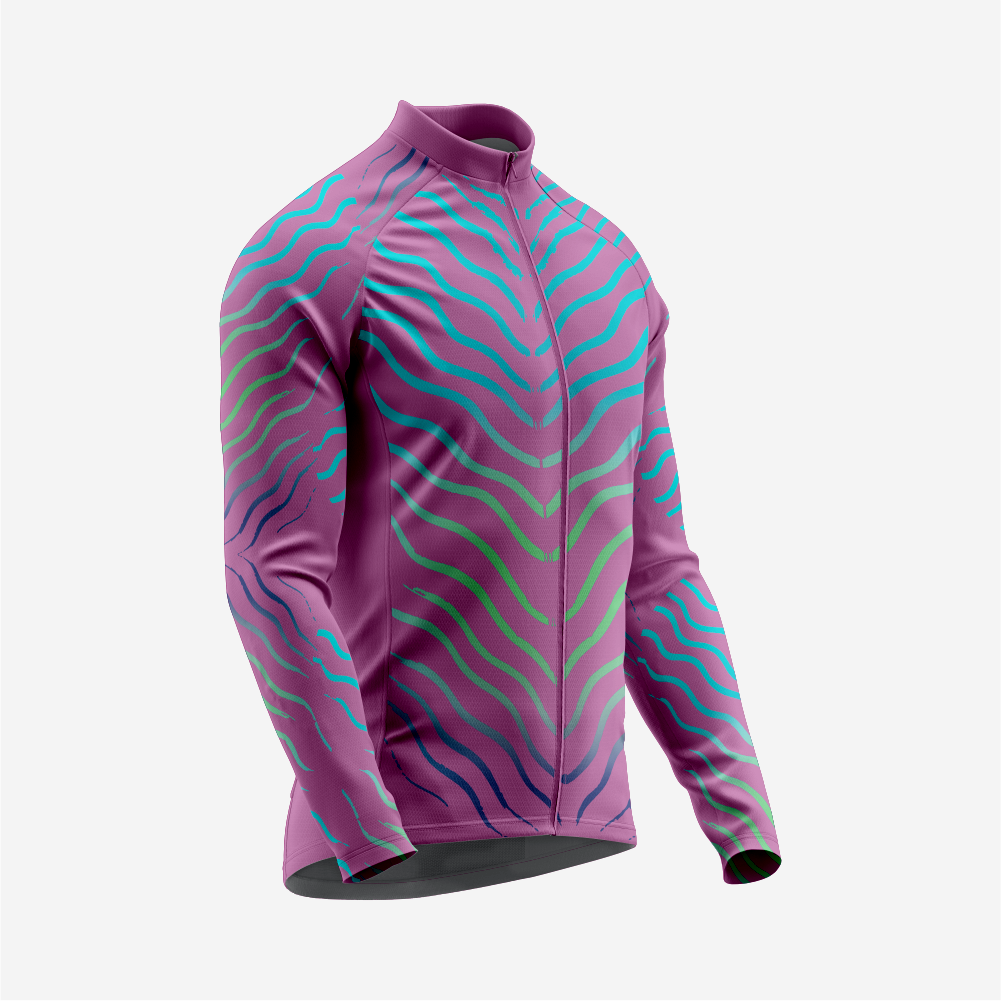 Men’s Long Sleeve Cycling Jersey Quick‑Dry Set