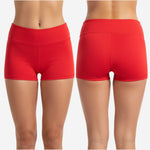 Red Custom Cheerleading Shorts - Competition Athletic Shorts