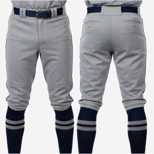 Custom Baseball Uniform Knickers - Piping Knicker Pants Youth Adult