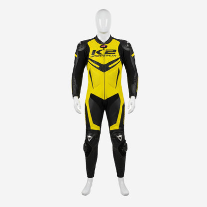 Personalized Motorbike Leather Suit - Custom Racing One Piece Track Suit