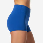 Blue Custom Cheerleading Shorts - Competition Athletic Shorts