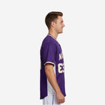Personalized Baseball Jersey in Purple - Custom Team Name Number Sublimated Baseball Shirt