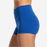 Blue Custom Cheerleading Shorts - Competition Athletic Shorts