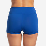Blue Custom Cheerleading Shorts - Competition Athletic Shorts