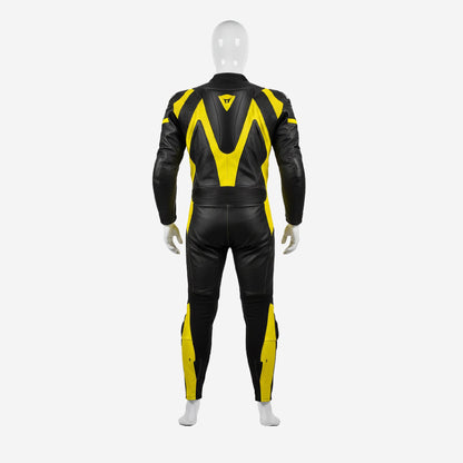 Personalized Motorbike Leather Suit - Custom Racing One Piece Track Suit