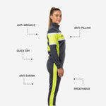 Custom Cheerleading Tracksuit Set - Full Zip Warmup Jacket & Pants Team Suit