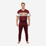 Personalized Baseball Team Uniform - Custom Jersey & Pants Set in Rose Wood