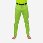 Custom Baseball Pants - Custom Team Colors Baseball Uniform Pants in Apple Green