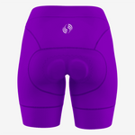 Premium Purple Women's Cycling Shorts – Made for You - K2 Sportswear | Custom Sports Uniforms & Apparels - K2 Sportswear