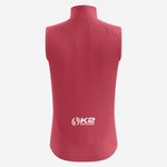 Men’s Sleeveless Cycling Jersey – Breathable & Stylish Pink - K2 Sportswear | Custom Sports Uniforms & Apparels - K2 Sportswear