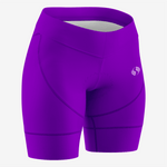 Premium Purple Women's Cycling Shorts – Made for You - K2 Sportswear | Custom Sports Uniforms & Apparels - K2 Sportswear