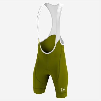 Customized Army Green Men's Cycling Bib Shorts