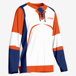 Custom Orange Ice Hockey Jersey – Pro Quality - K2 Sportswear | Custom Sports Uniforms & Apparels - K2 Sportswear