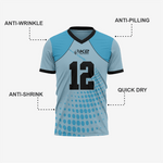 Custom Bondi Blue Football Fan Jersey for Men & Women - K2 Sportswear | Custom Sports Uniforms & Apparels - K2 Sportswear
