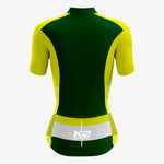 Custom Fit Women’s Cycling Kit – Yellow/Green - K2 Sportswear | Custom Sports Uniforms & Apparels - K2 Sportswear