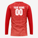 Top-Quality Soccer Jersey for Goalkeepers - Crimson Red - K2 Sportswear | Custom Sports Uniforms & Apparels - K2 Sportswear