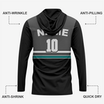 Black Personalized Softball T-Shirt Hoodie for Men/Women/Youth - K2 Sportswear | Custom Sports Uniforms & Apparels - K2 Sportswear