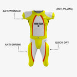 Yellow/Red Personalized American Football Uniform for Men/Women/Youth - K2 Sportswear | Custom Sports Uniforms & Apparels - K2 Sportswear